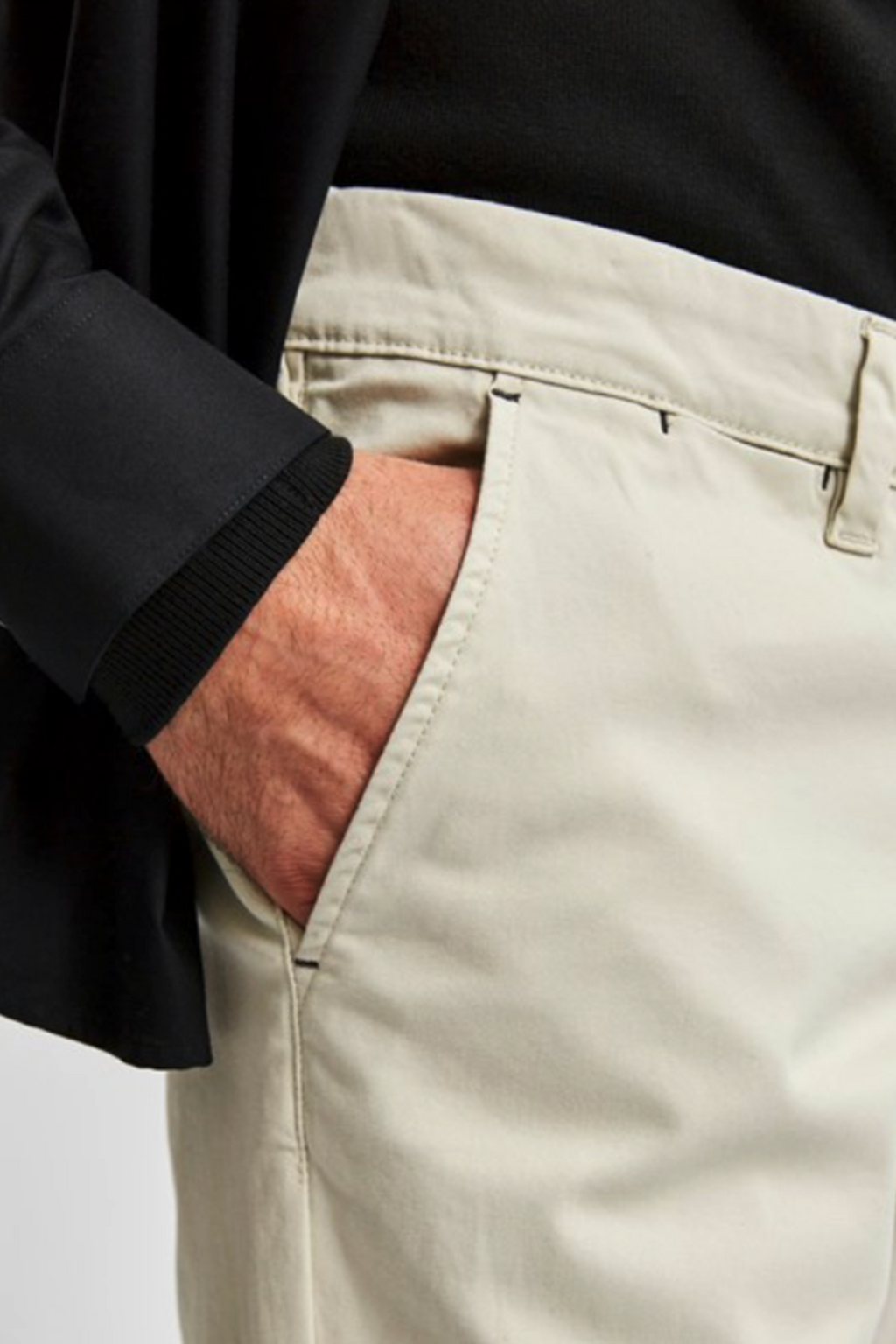 Meilen Flex Chino Pant - Moonstruck (Bio -Baumwolle)