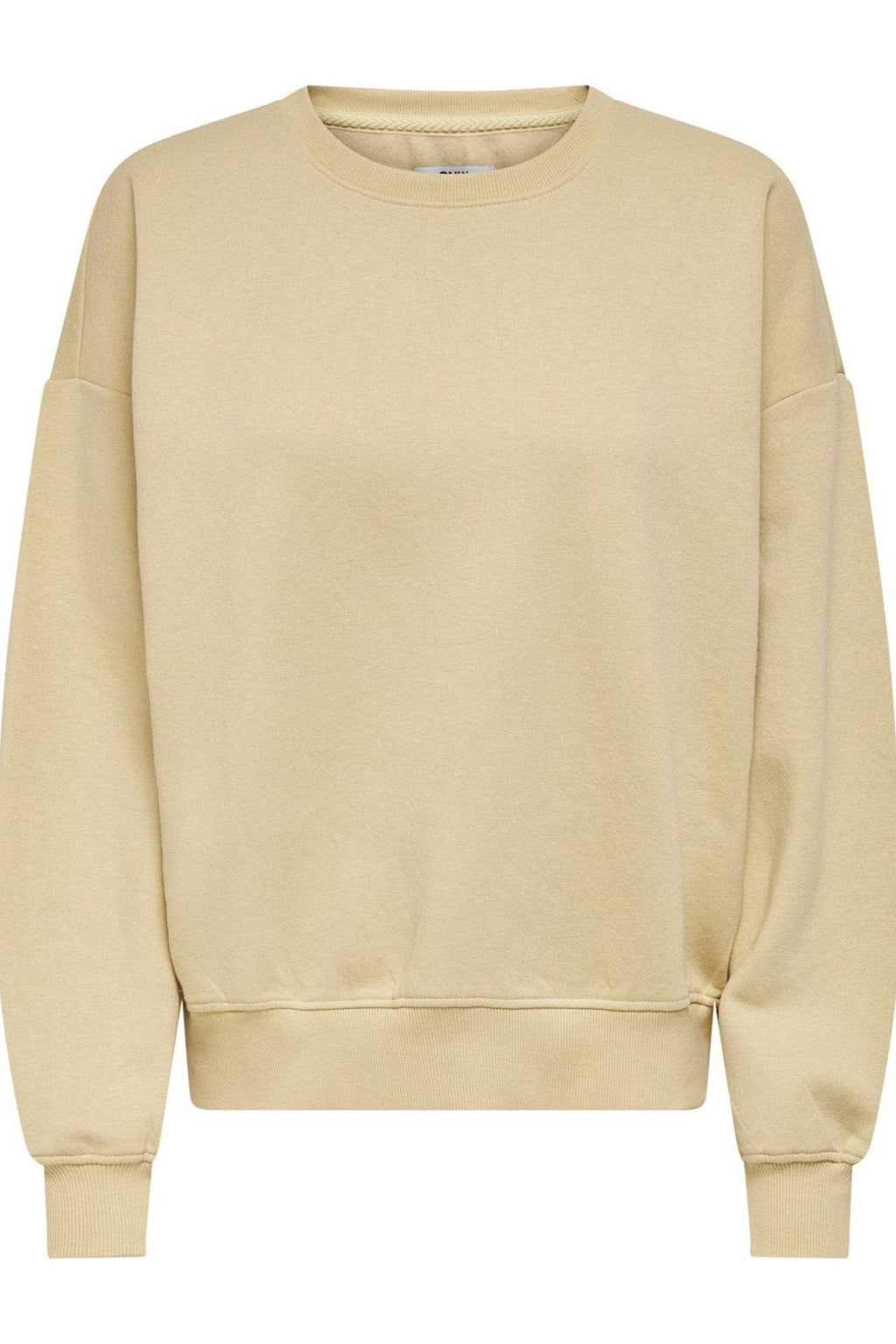 Bequeme Crewneck - Sandfarbe