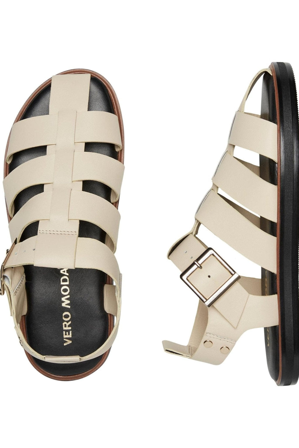 Gitta Ledersandale - Haferflocken