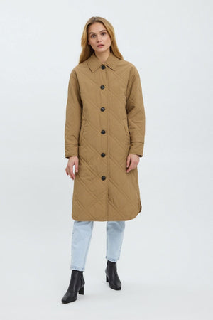 Ambere Merson Long Coat - Tigers Auge
