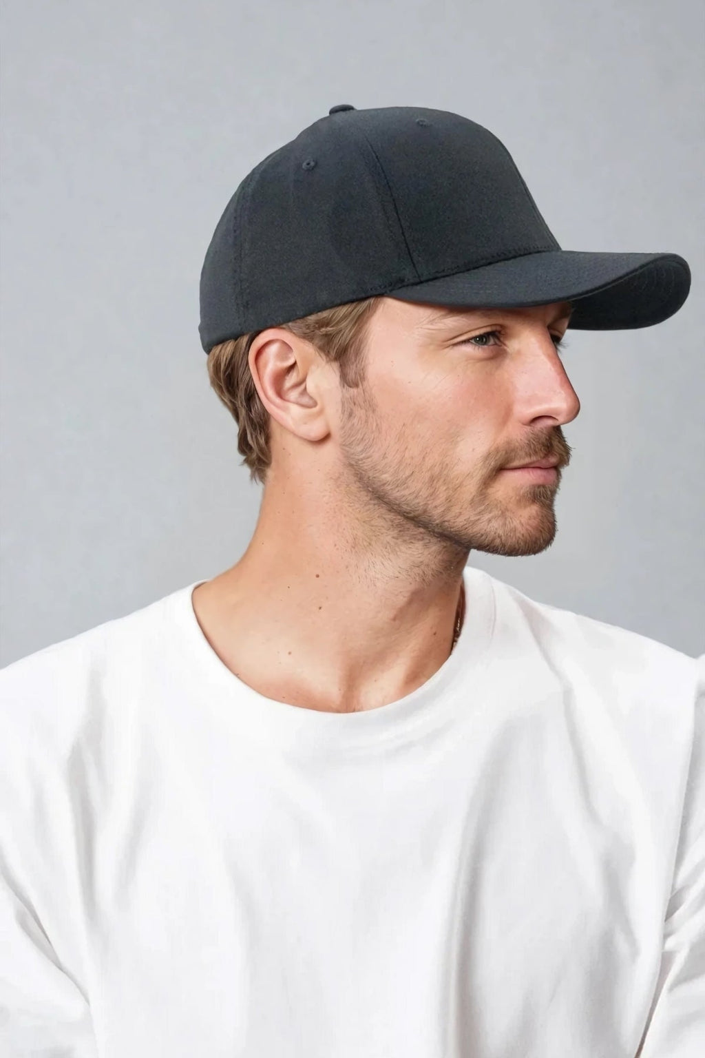 Flexfit Wollkämmert - schwarz