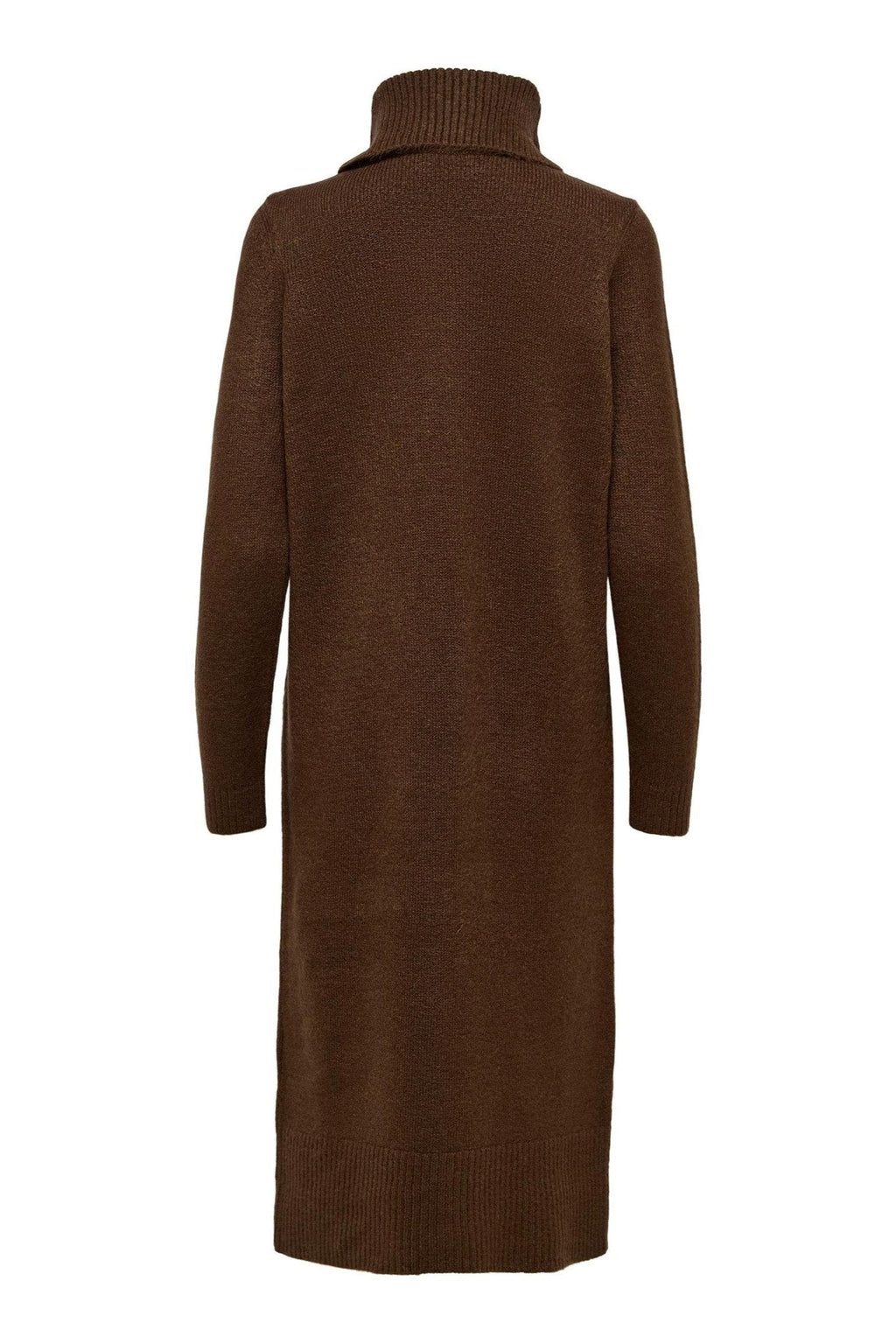 Brandie Roll Neck Dress - Chicorée Kaffee