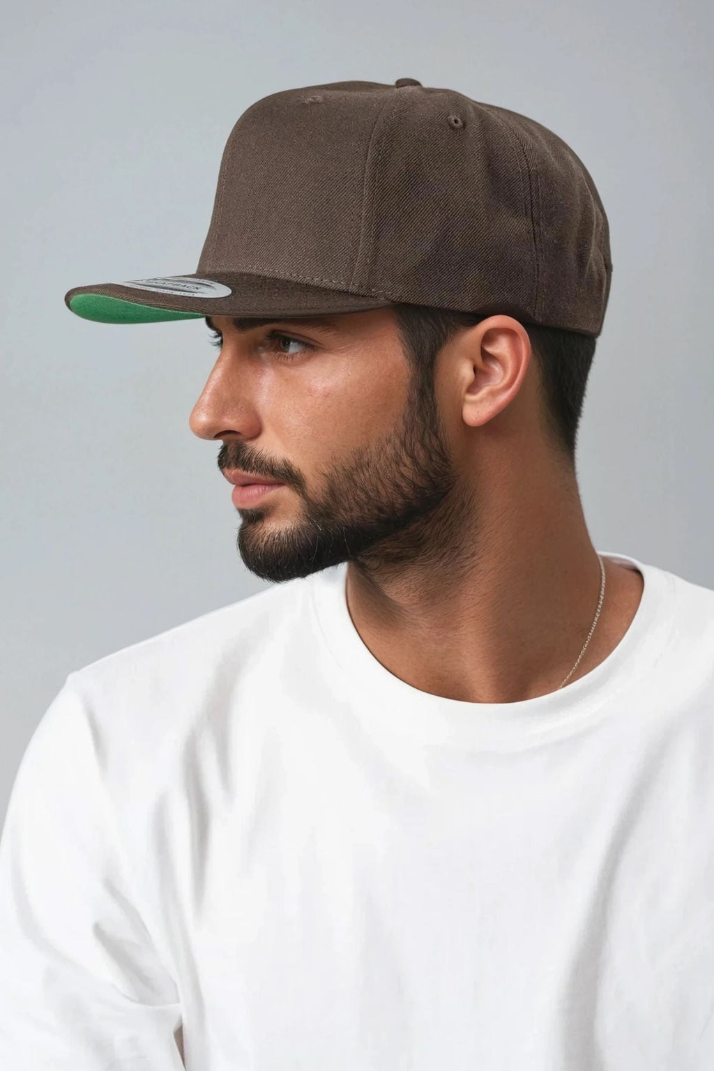 Klassiker Snapback - Brown