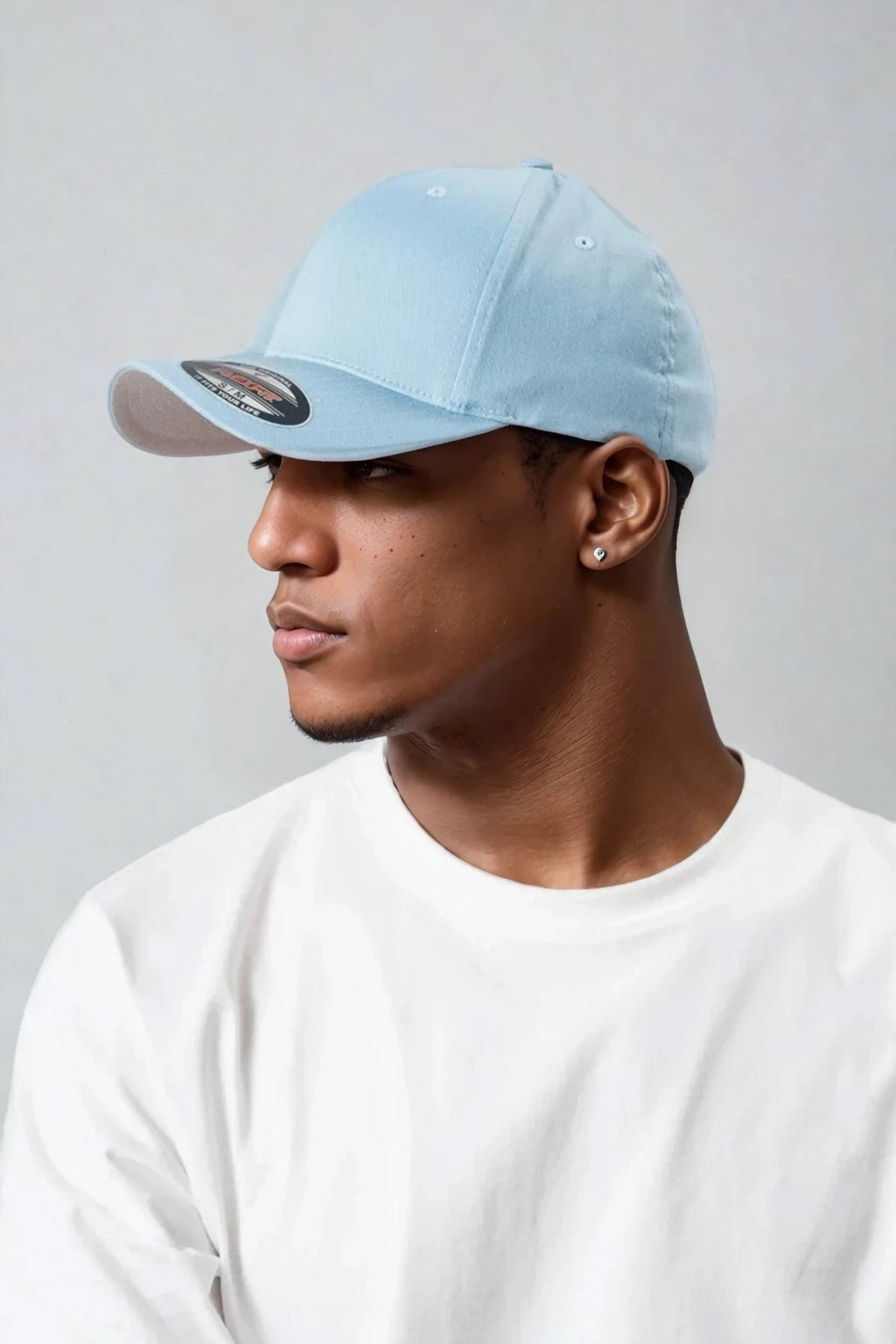 Flexfit Wollkämmert - Carolina Blue