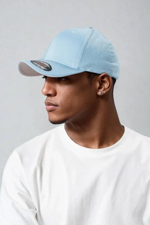 Flexfit Wollkämmert - Carolina Blue