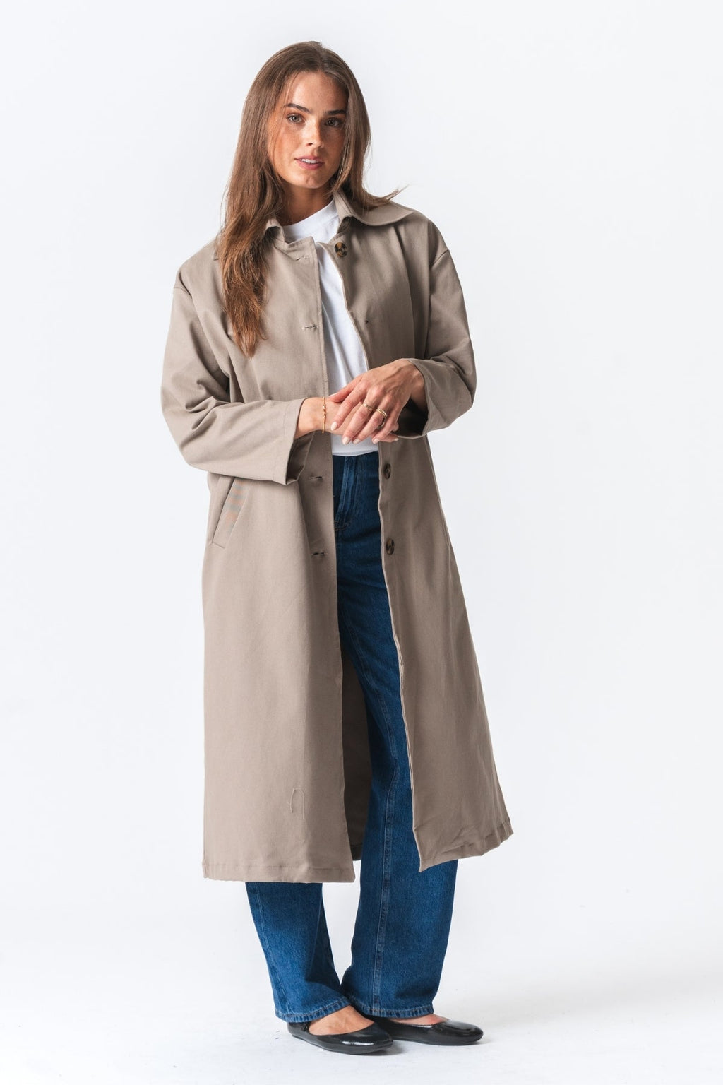 Carla Trenchcoat - Sand