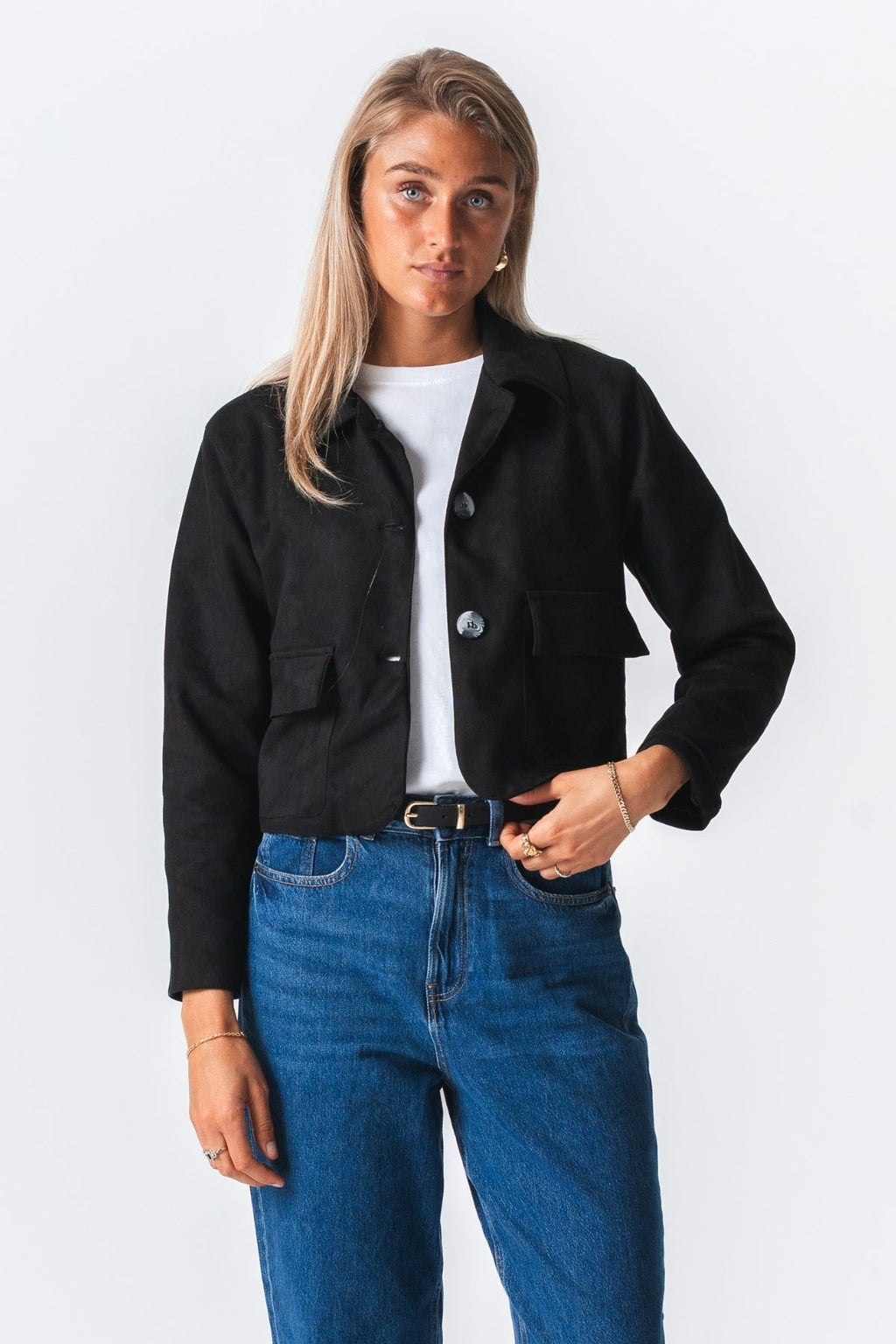 Nelly Short Jacket - Schwarz