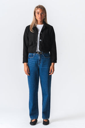 Nelly Short Jacket - Schwarz