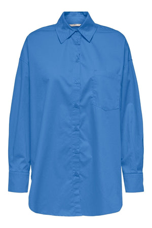 Corina Loose Shirt - Marineblau