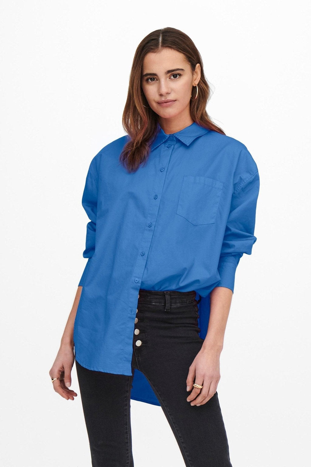 Corina Loose Shirt - Marineblau