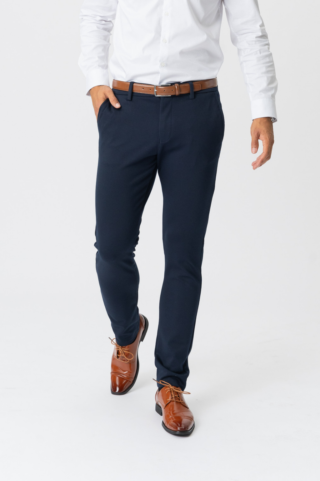 Strickbeanie - dunkles Beige