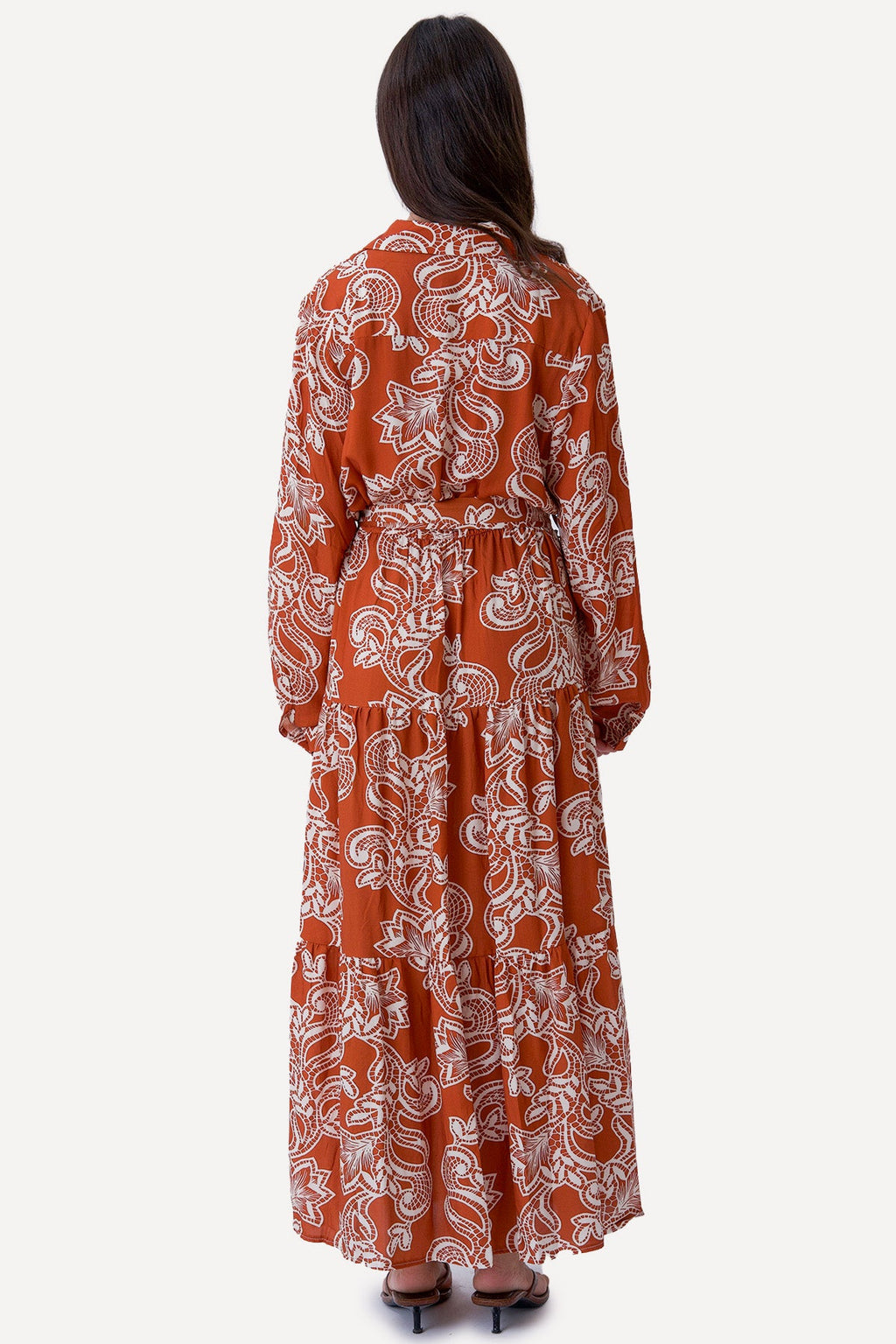 Lola-Kleid – Terrakotta