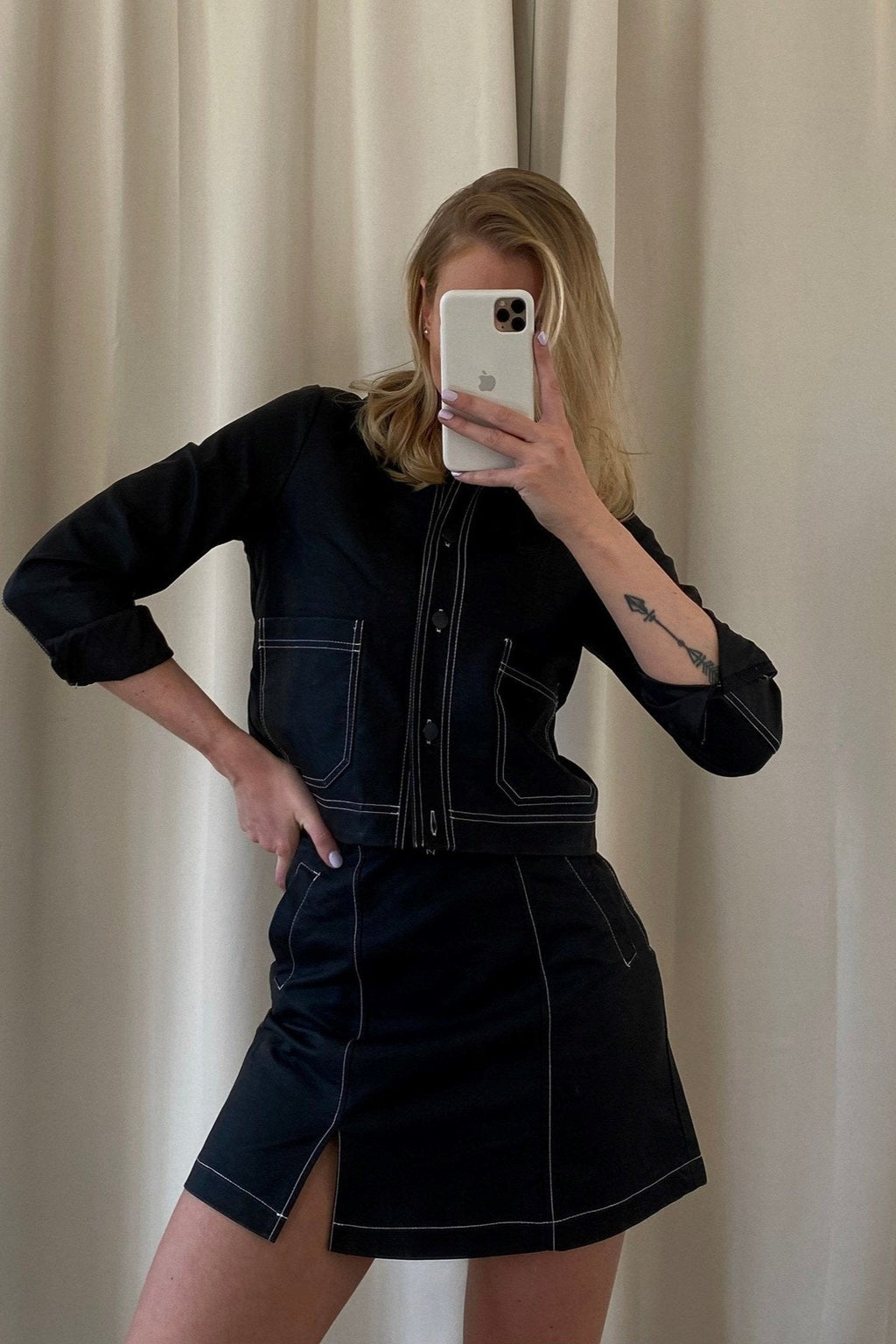 Dura Jacke - schwarz