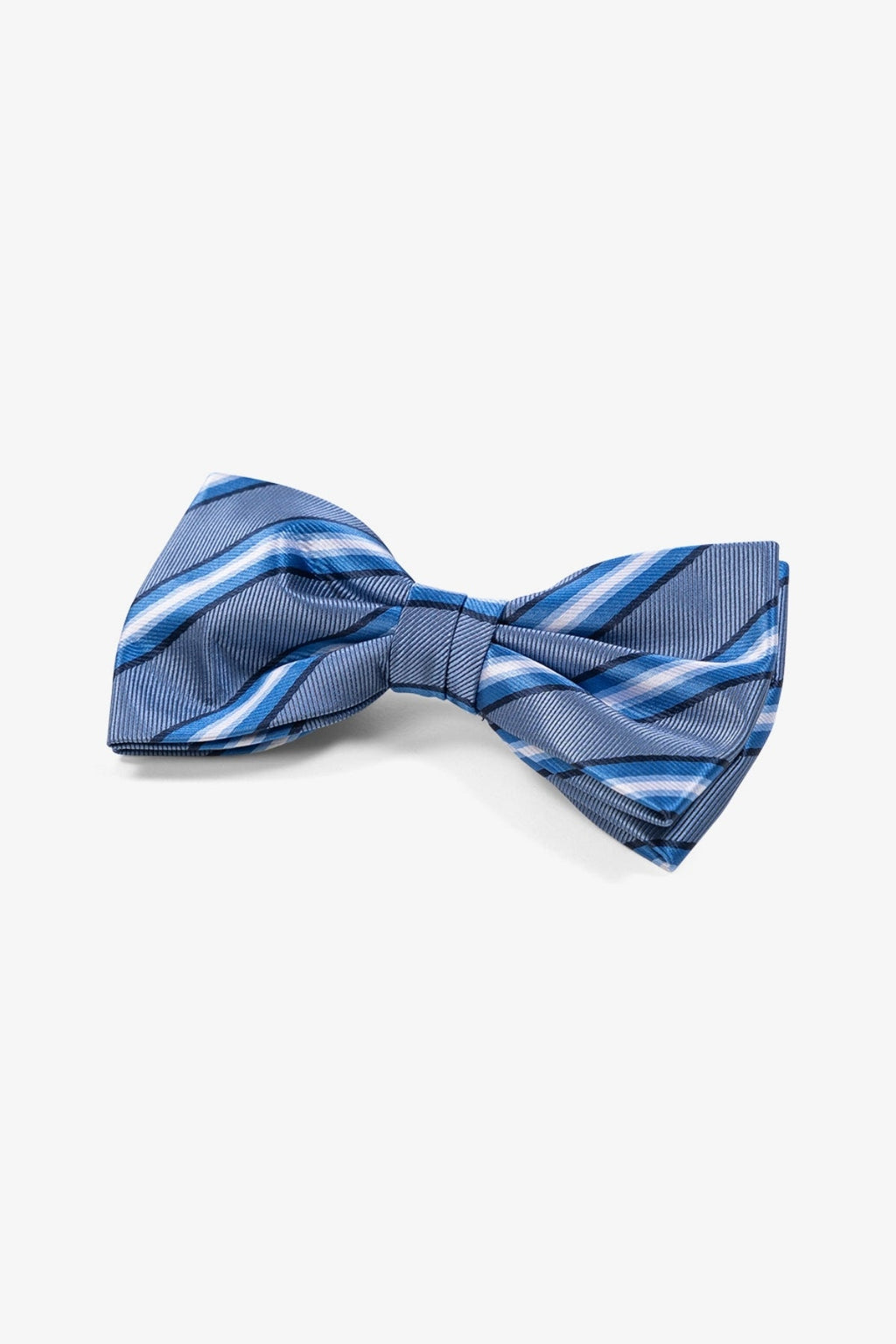 Bowtie - Dunkelblau gestreift