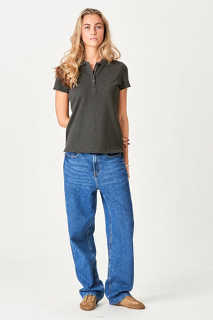 Poloshirt - dunkelgrau