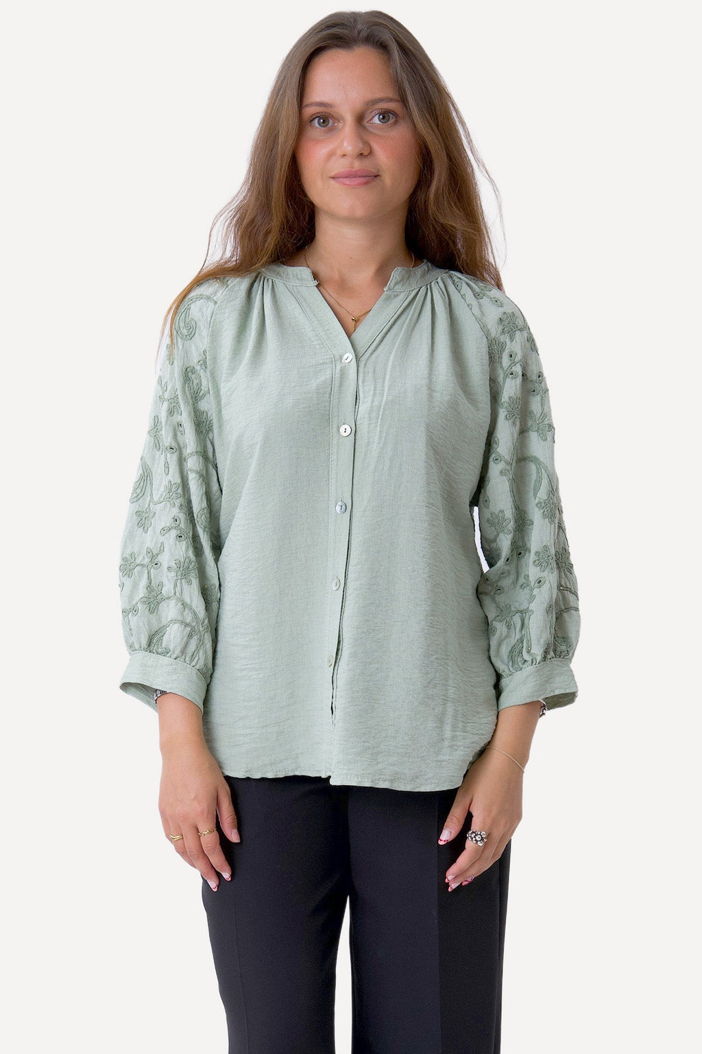 Frida-Hemd – Khaki
