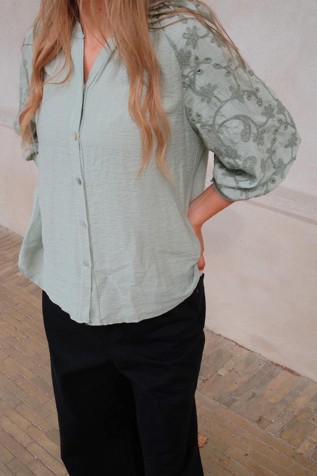 Frida-Hemd – Khaki