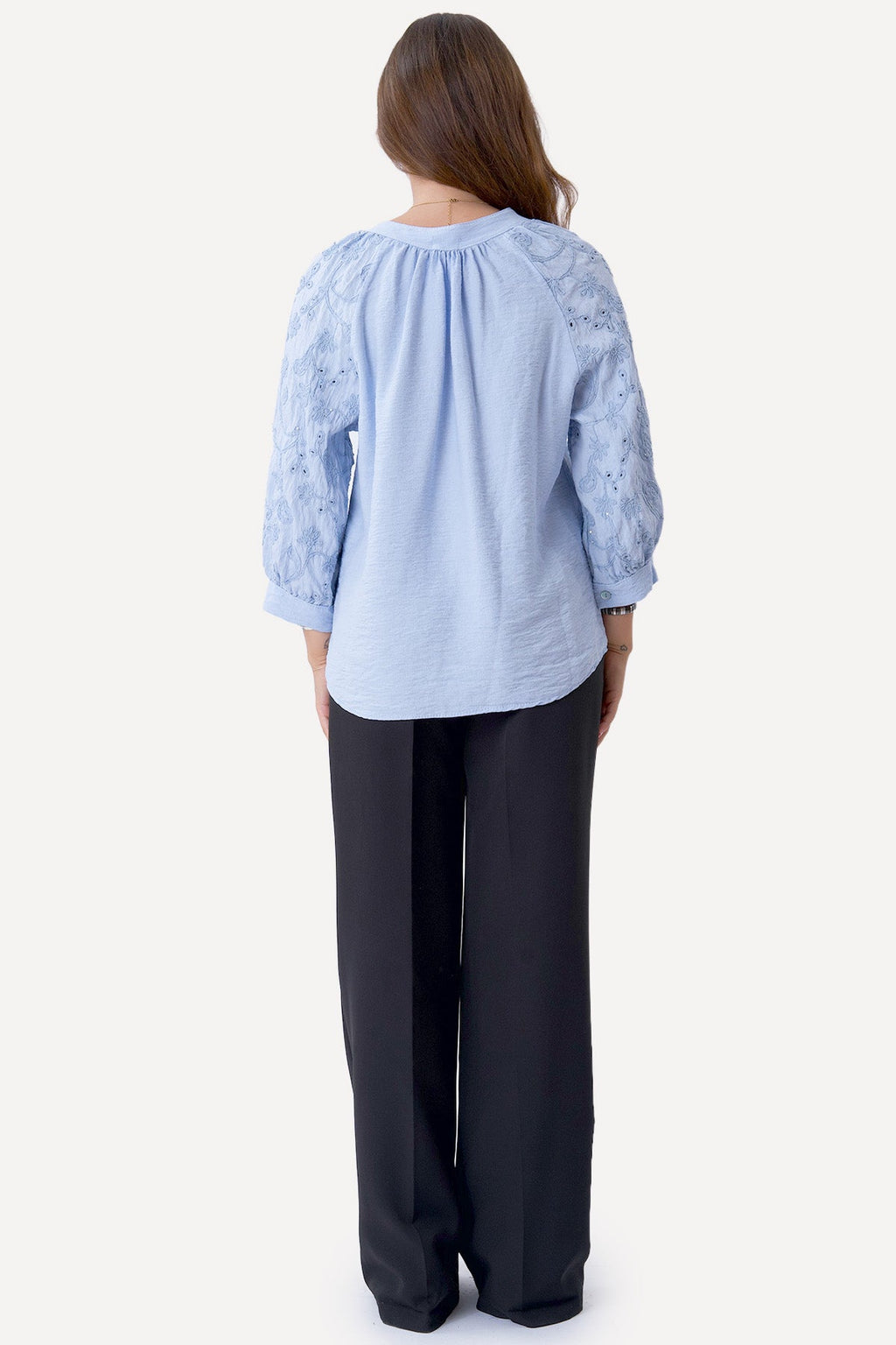 Frida-Hemd – Hellblau
