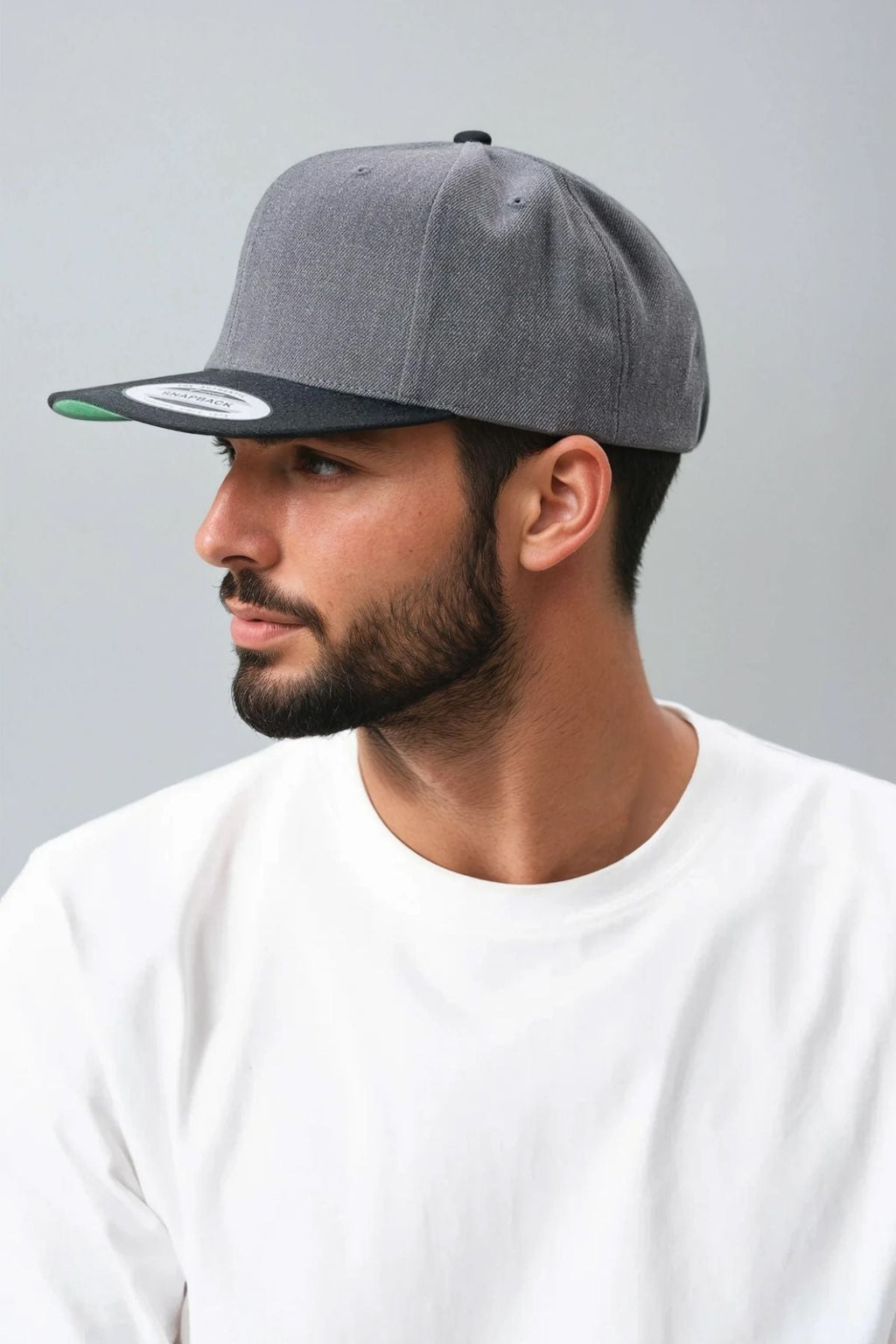Klassiker Snapback - Heather