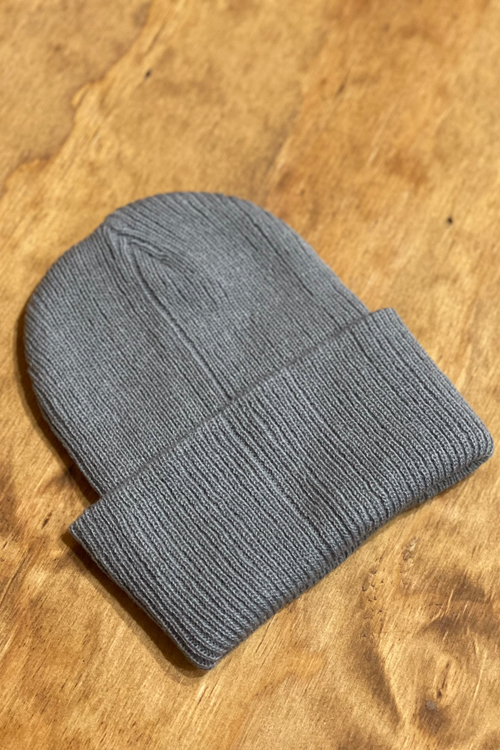 Strickbeanie - grau