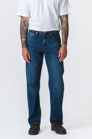 Noah lose Fit Jeans - dunkelblauer Jeans