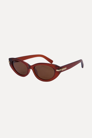 Jenny Sonnenbrille – Mattbraun