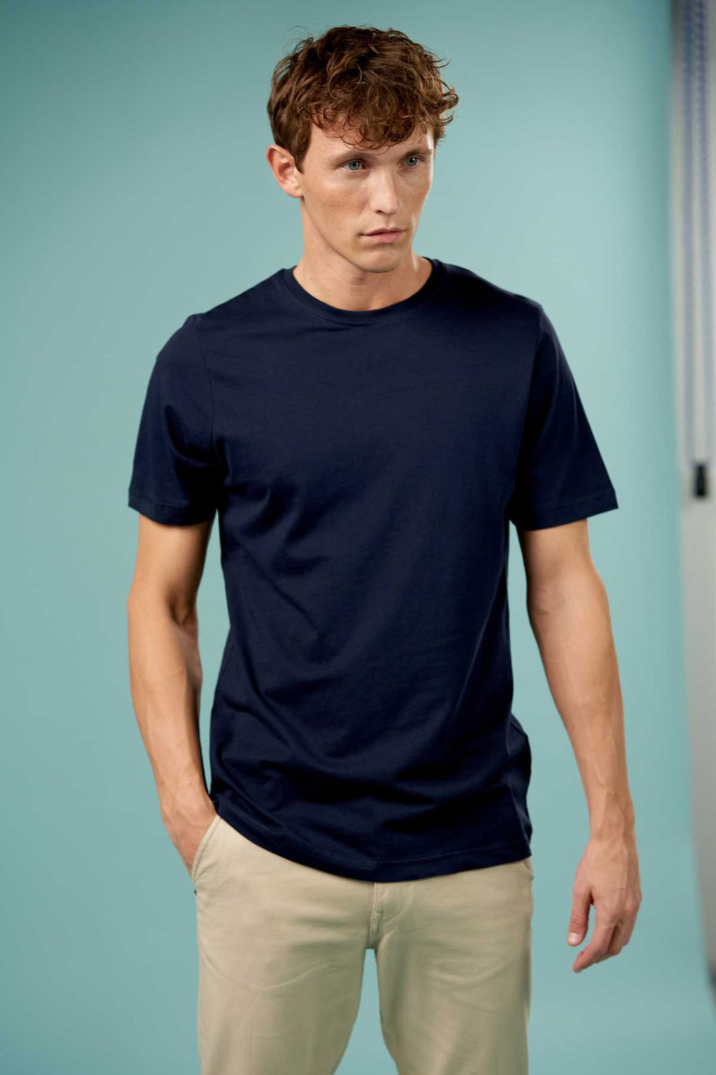 Basis T-shirt - Marine