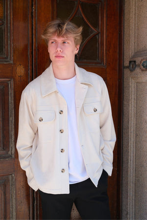 Callum Jacke - Weiß