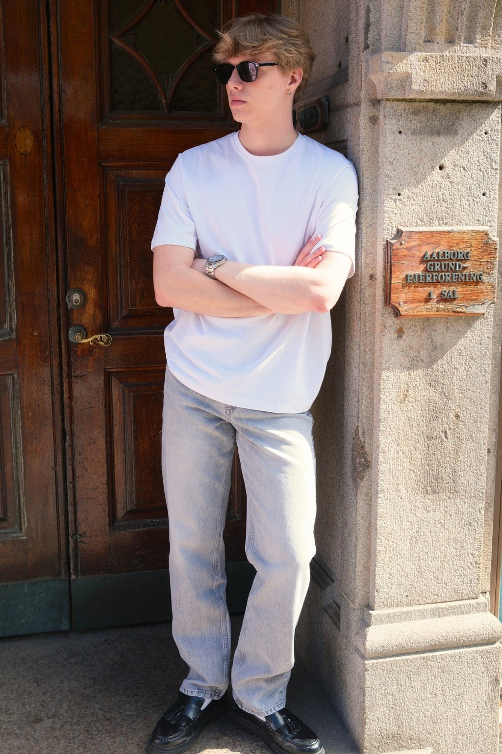 Noah Lose Fit Jeans - grauer Jeans