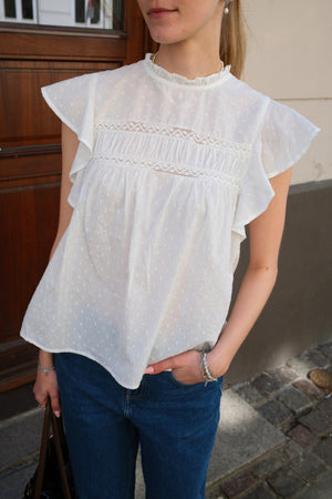 Trine Lace Top - Schneewittchen