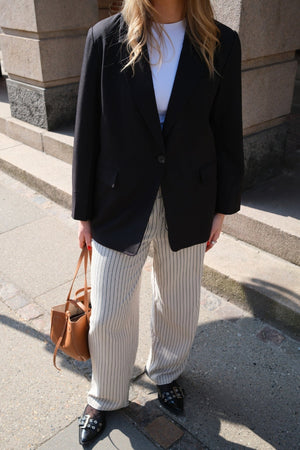 Jesmilo breit Pants - Silberstreifen