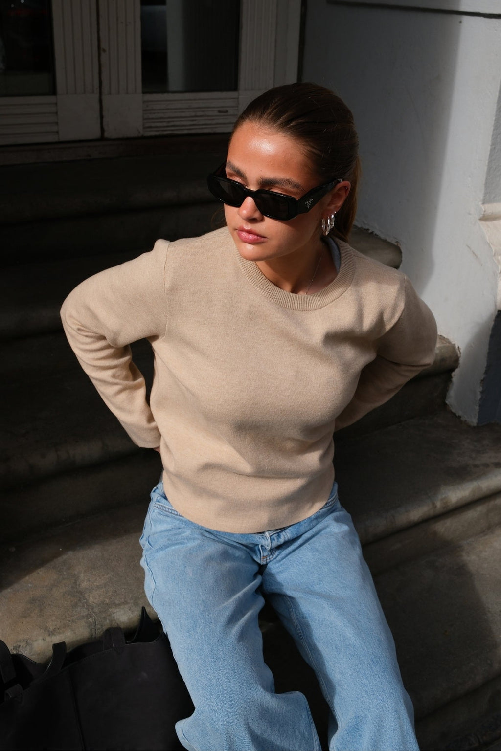 Reynard O -Neck Pullover - Humus