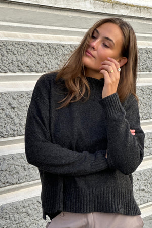 Oversized Strick -Rollkragenpullover -Pullover - Paketangebot (2 PCs.)