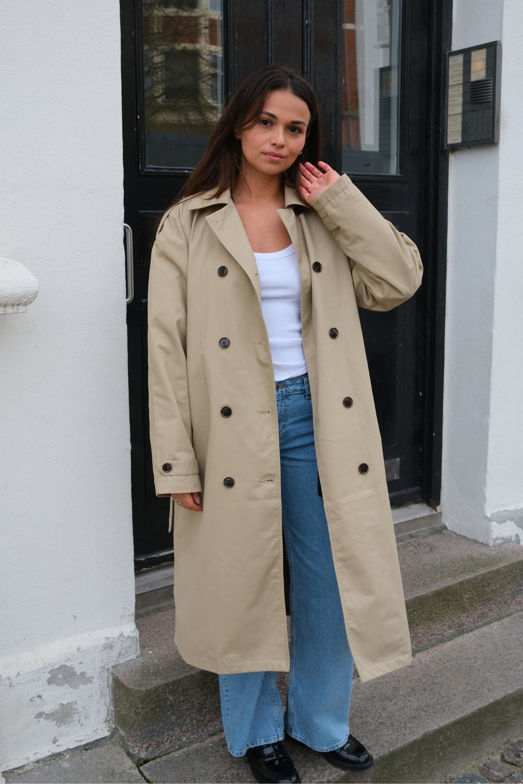 Linea Trenchcoat - Beige