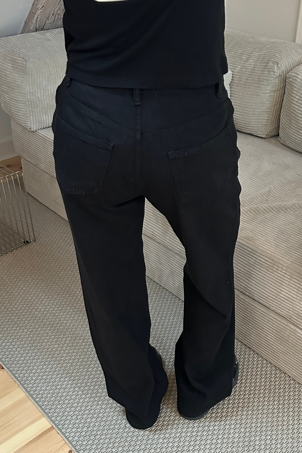 Erica Loose Jeans - Schwarz