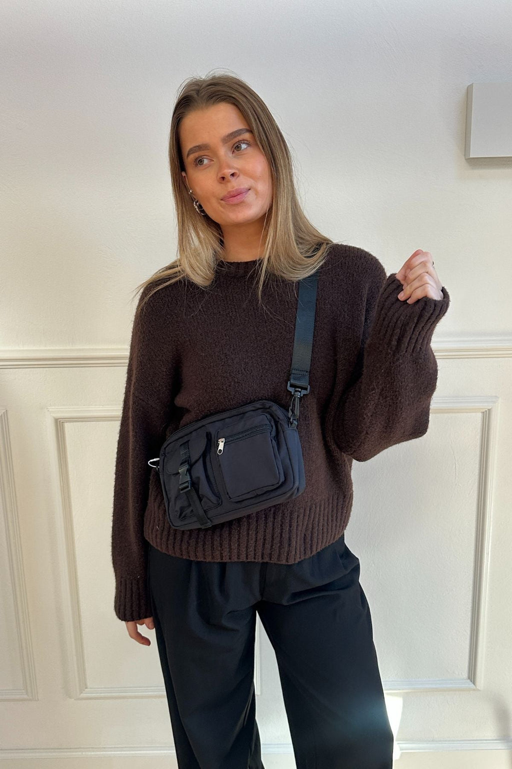 Bunha Umhängetasche - Schwarz