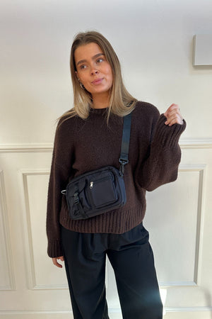 Bunha Umhängetasche - Schwarz