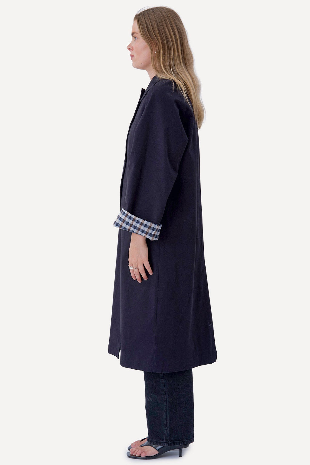 Livia Trenchcoat – Marineblau
