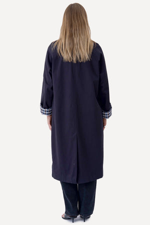 Livia Trenchcoat – Marineblau