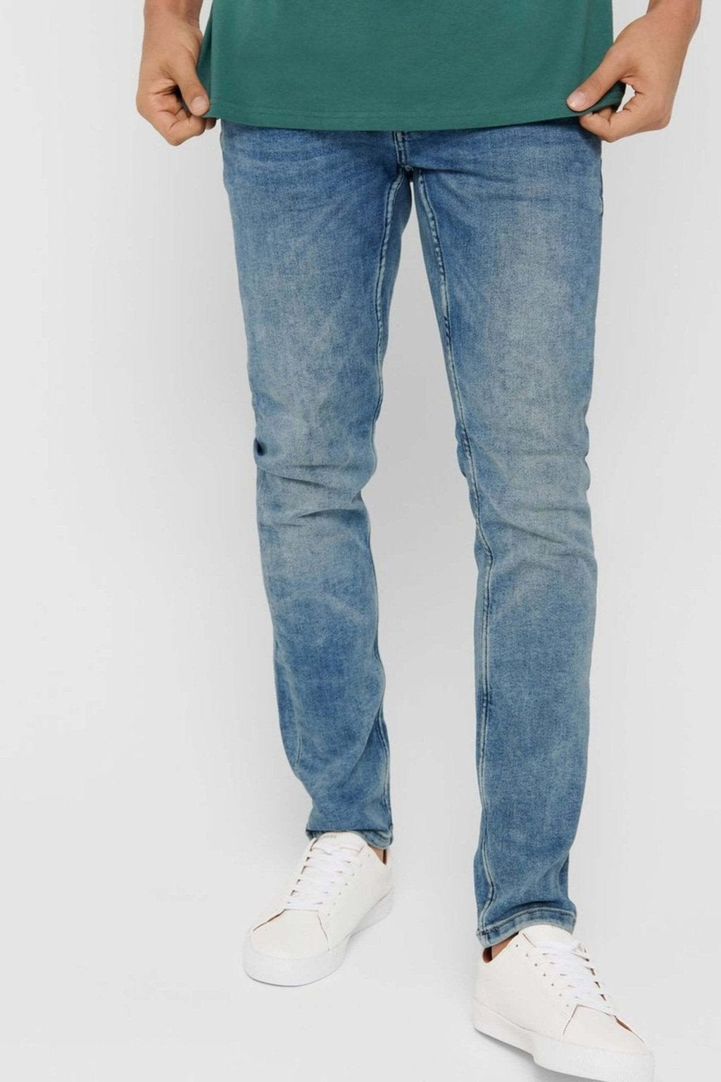 Webstärke -Jeans - Denimblau