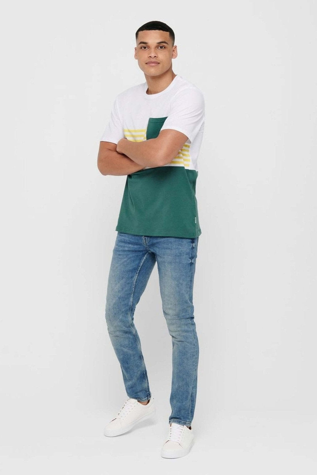 Webstärke -Jeans - Denimblau