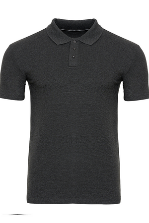 Muscle Poloshirt - dunkelgrau