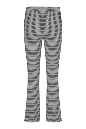 Natalia Flair Pants - Grau Gold Lurex