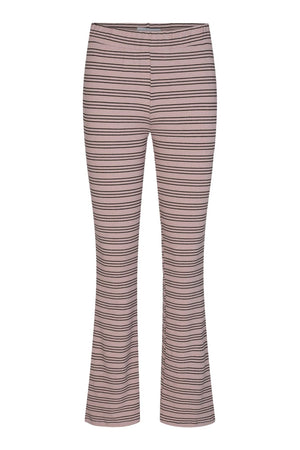 Natalia Flair Pants - Roségold Lurex