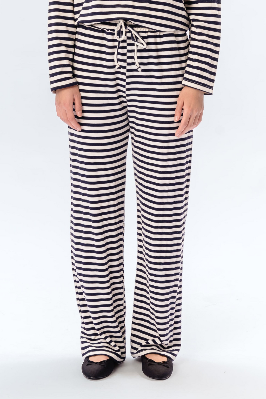 Gestrippt Pants - Blau
