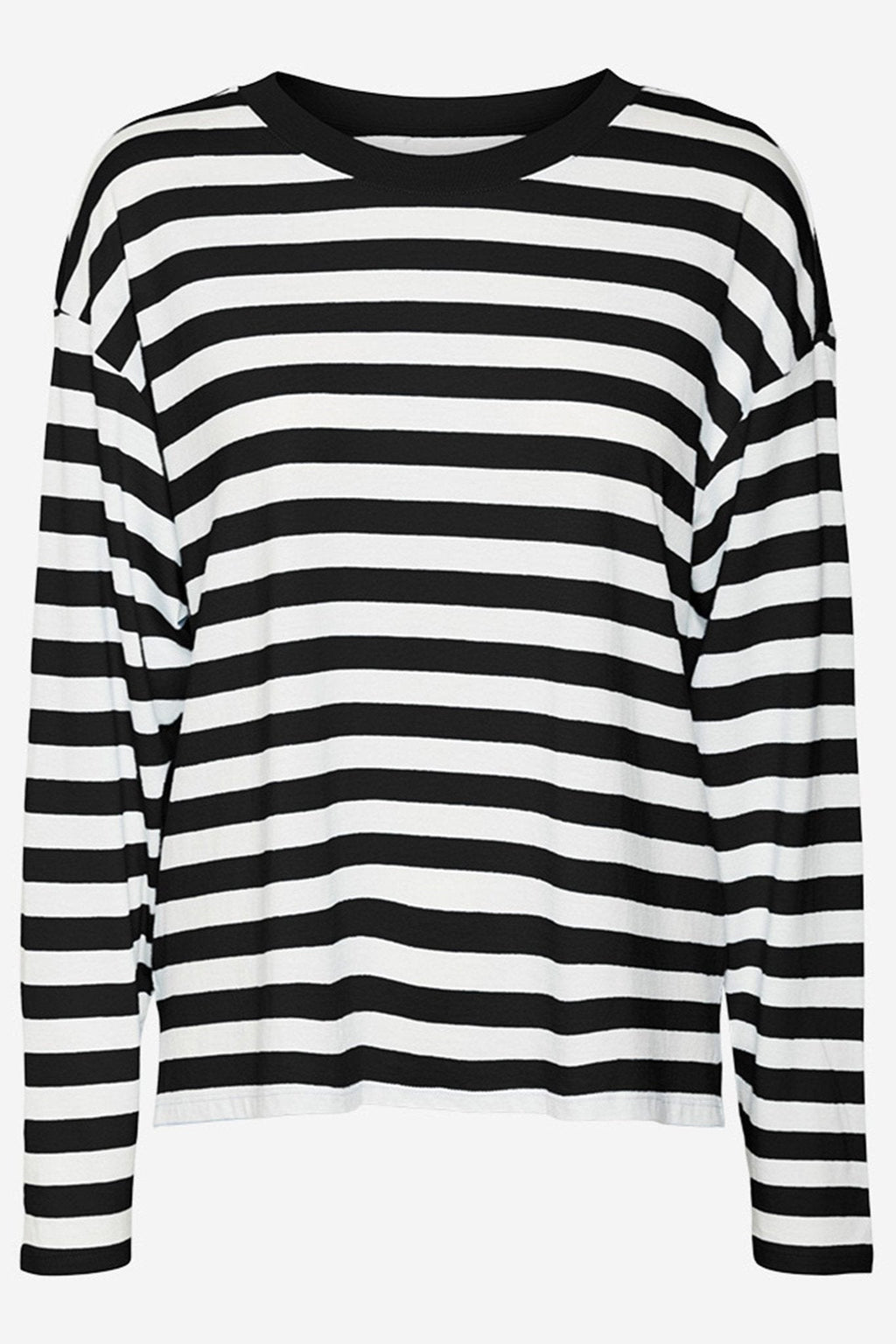 Nelli Langarmpullover - schwarz