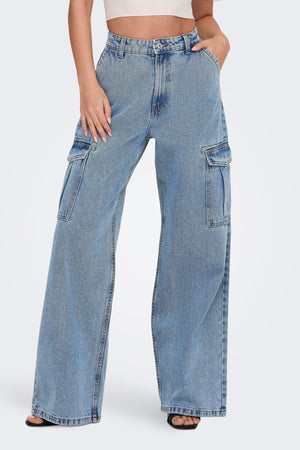 Hope hohe Taillen -Jeans - dunkelblauer Jeans