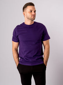 Bio -Basis -T -Shirt - lila