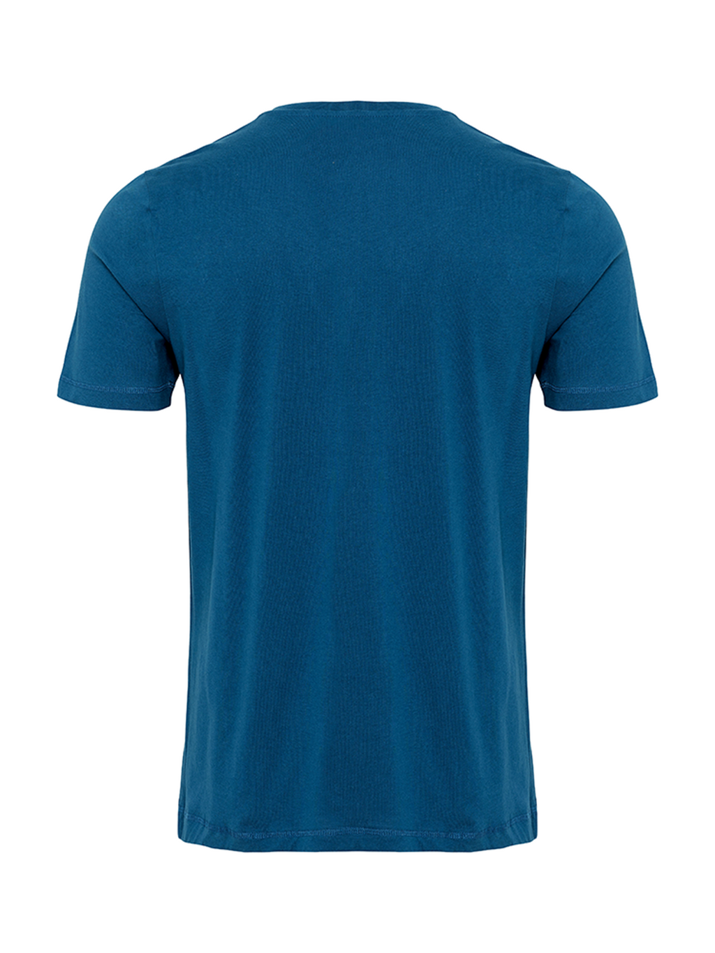 Bio -Basis -T -Shirt - Benzinblau