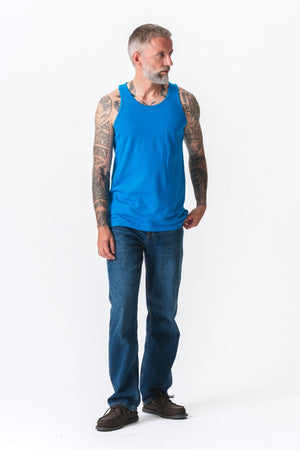 Basic Tanktop - Benzinblau